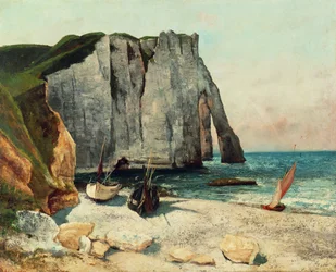The Cliffs of Etretat, the Port of Avale